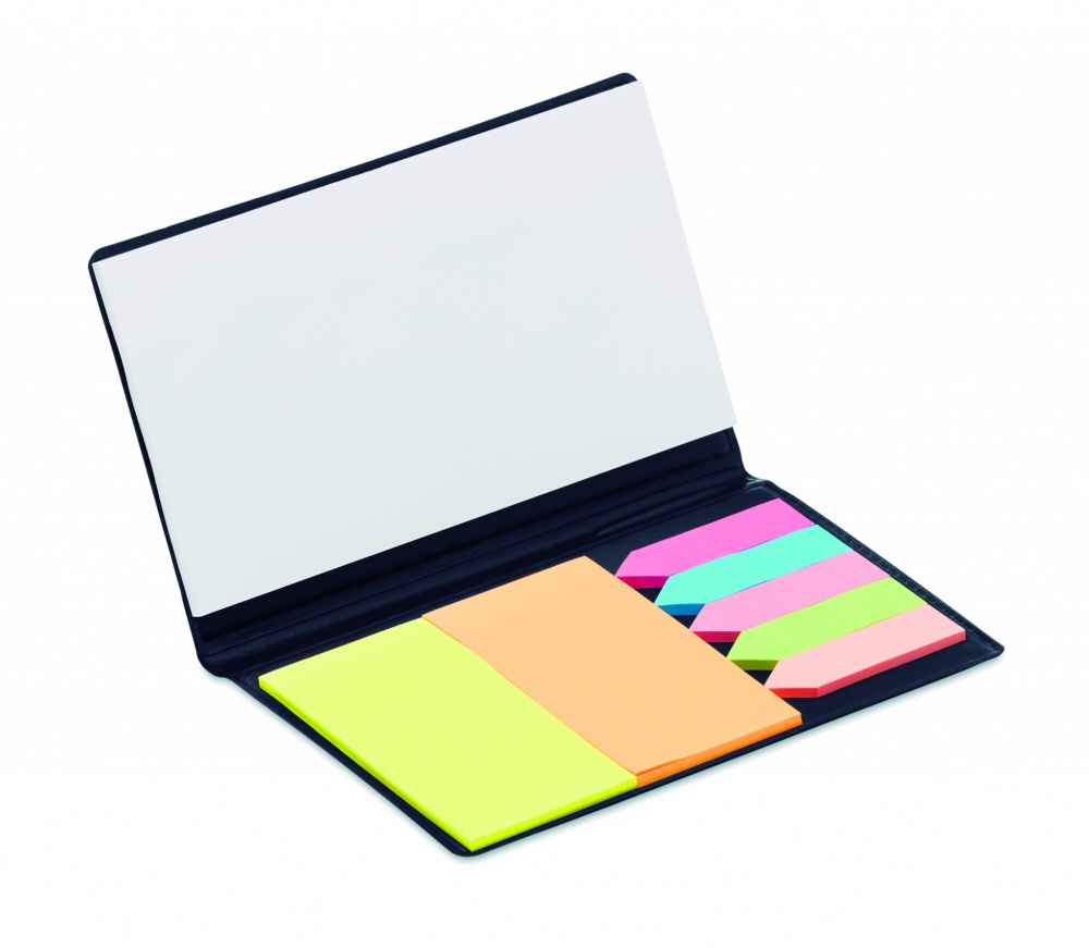 Logo trade promotional merchandise image of: Memo pad with page markers