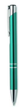 Logo trade business gift photo of: Push button pen with black ink
