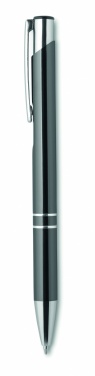 Logotrade promotional merchandise picture of: Push button pen with black ink