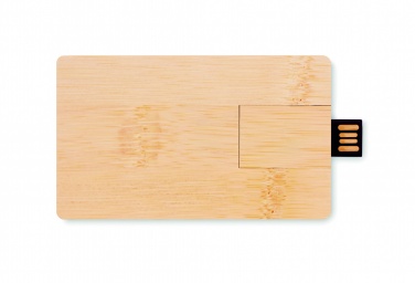 Logotrade promotional merchandise picture of: 16GB bamboo casing USB