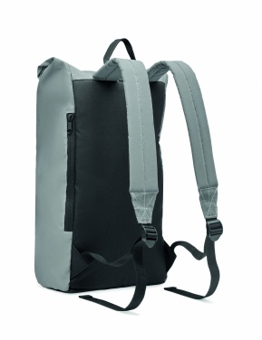 Logotrade promotional items photo of: Reflective Rolltop backpack