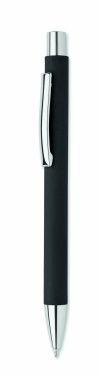 Logo trade promotional giveaways image of: Recycled paper push ball pen