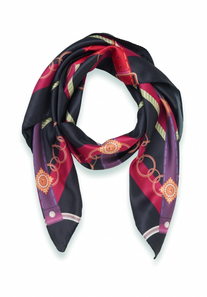 Logo trade advertising product photo of: Shawl recycled satin polyester