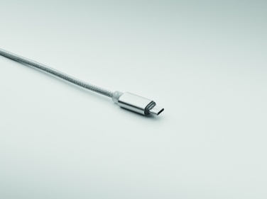 Logotrade corporate gift image of: 2 in 1 long charging cable