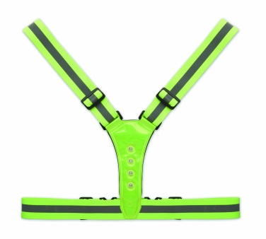 Logo trade corporate gift photo of: Reflective body belt with LED