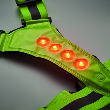 Logo trade promotional item photo of: Reflective body belt with LED