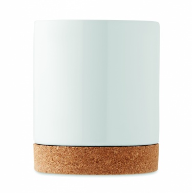 Logotrade advertising product image of: Sublimation ceramic cork mug