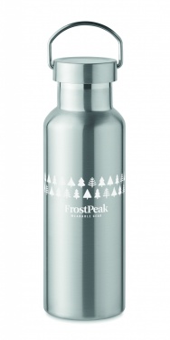Logo trade business gift photo of: Double wall bottle 500 ml