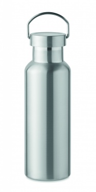 Logo trade promotional items picture of: Double wall bottle 500 ml