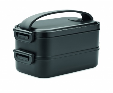 Logo trade promotional merchandise picture of: Lunch box in recycled PP