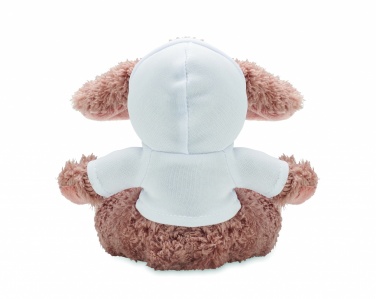Logotrade promotional item image of: Bunny plush wearing a hoodie