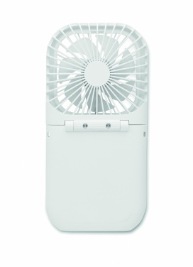 Logo trade promotional merchandise image of: Portable foldable or desk fan