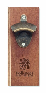 Logotrade promotional giveaway image of: Wall mounted bottle opener
