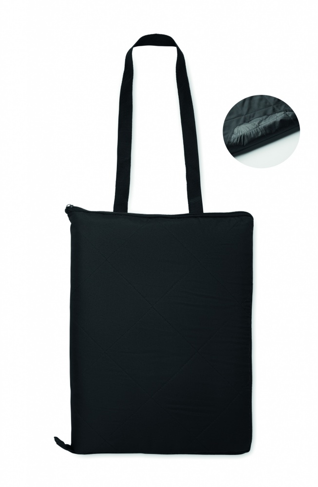 Logo trade corporate gift photo of: Foldable picnic blanket