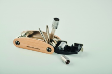 Logo trade promotional merchandise photo of: Multi tool pocket in bamboo
