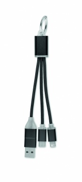 Logo trade business gifts image of: 4 in 1 charging cable type C