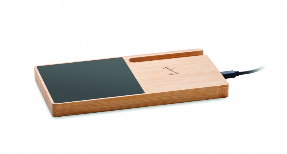 Logo trade promotional merchandise image of: 1Wireless charger mug warmer