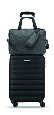 Logo trade corporate gifts picture of: 15 inch RPET felt laptop bag