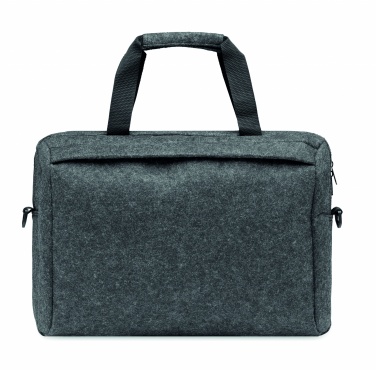 Logotrade corporate gift image of: 15 inch RPET felt laptop bag