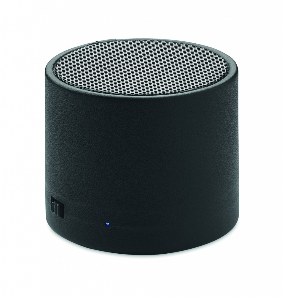 Logo trade promotional gifts image of: Recycled PU wireless speaker