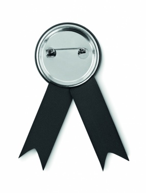 Logo trade promotional merchandise picture of: Ribbon style badge pin