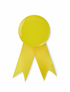 Logo trade corporate gift photo of: Ribbon style badge pin