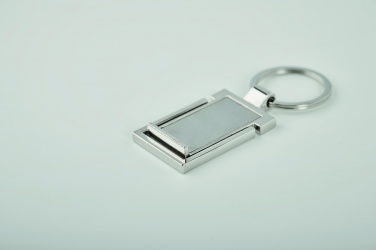 Logo trade promotional giveaway photo of: Metal key ring phone stand Seinajoki