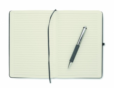 Logotrade promotional merchandise photo of: Recycled leather notebook set