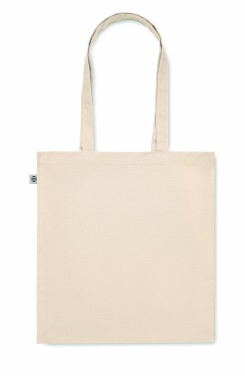 Logo trade business gifts image of: Organic cotton shopping bag