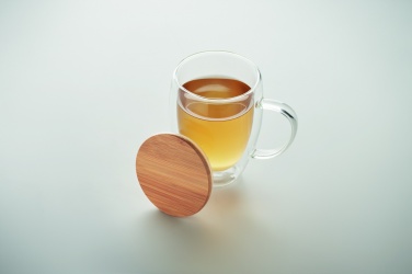 Logo trade promotional products picture of: Double wall borosilicate mug