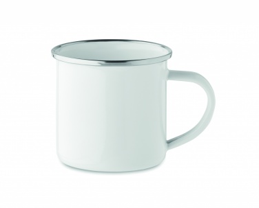 Logo trade corporate gifts image of: Enamel sublimation mug 200ml