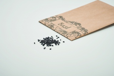 Logotrade corporate gifts photo of: Basil seeds in craft envelope