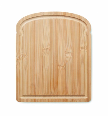 Logo trade promotional gift photo of: Bamboo bread cutting board