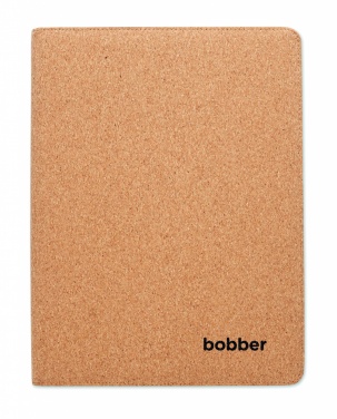 Logo trade promotional items image of: A4 cork conference folder