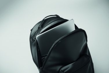 Logo trade corporate gift photo of: Laptop 15" soft PU backpack