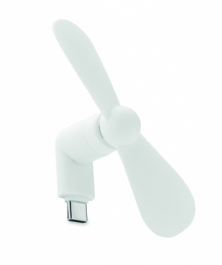 Logo trade promotional gift photo of: Portable USB-C fan