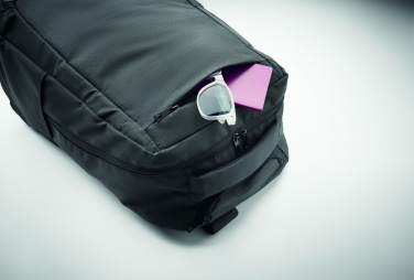 Logotrade promotional item picture of: A portable backpack trolley with wheels, made of 600D RPET polyester