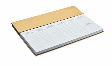 Logo trade promotional items picture of: Weekly desktop planner