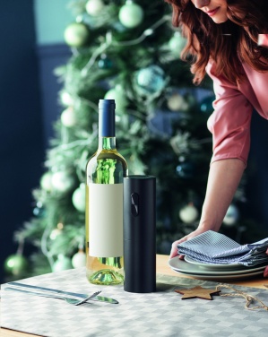 Logo trade advertising products image of: Electric wine bottle opener