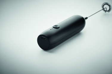 Logo trade corporate gifts image of: Electric milk frother
