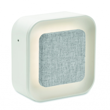 Logo trade promotional merchandise photo of: Recycled ABS/RPET alarm clock Stuttgart