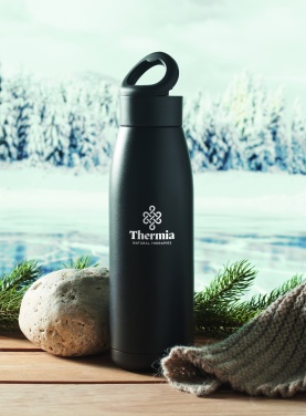 Logo trade promotional merchandise photo of: Heat-cool double wall bottle