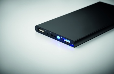 Logo trade promotional giveaways image of: Power bank 8000 mAh