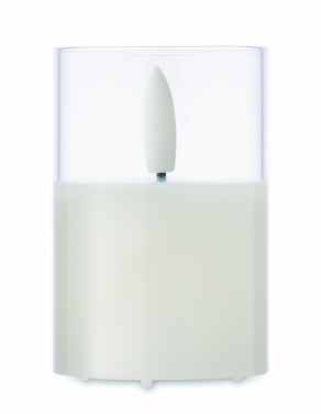 Logotrade business gift image of: LED wax candle in glass holder