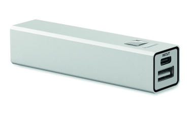 Logotrade advertising product image of: Power bank 2600 mAh