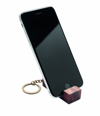 Logotrade advertising product picture of: Key ring with phone stand Hyvinkää