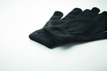 Logotrade business gifts photo of: Knitted gloves in RPET