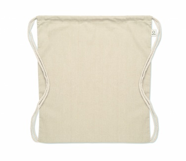 Logotrade corporate gifts photo of: Recycled cotton drawstring bag