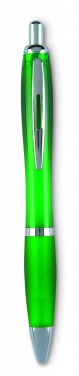 Logo trade advertising products image of: Riocolor Ball pen in blue ink