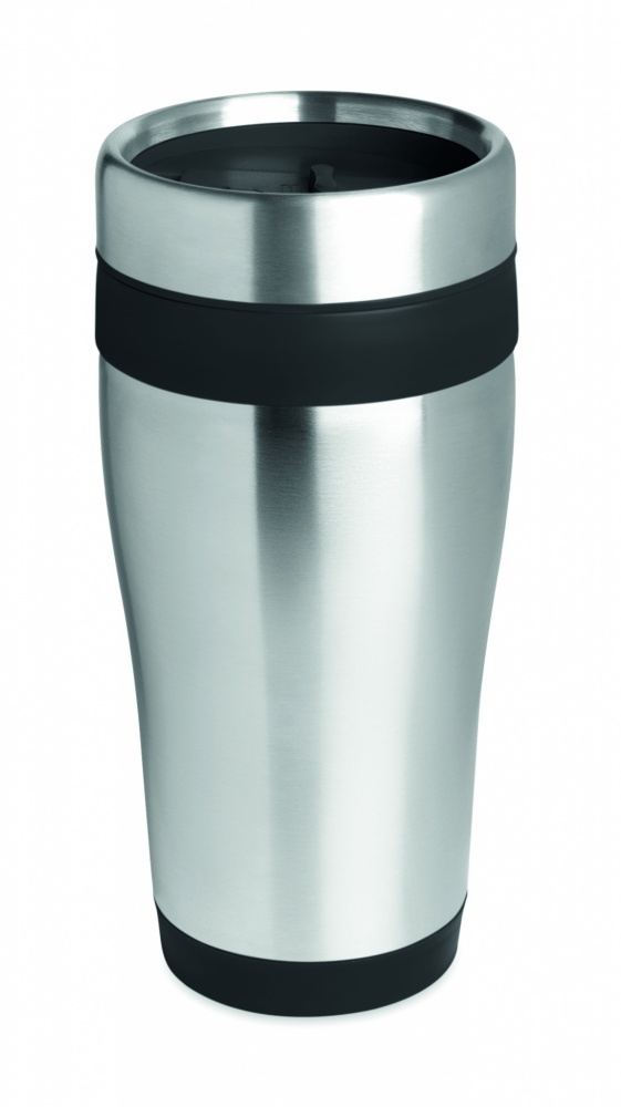 Logo trade promotional giveaways image of: Stainless steel cup 455 ml